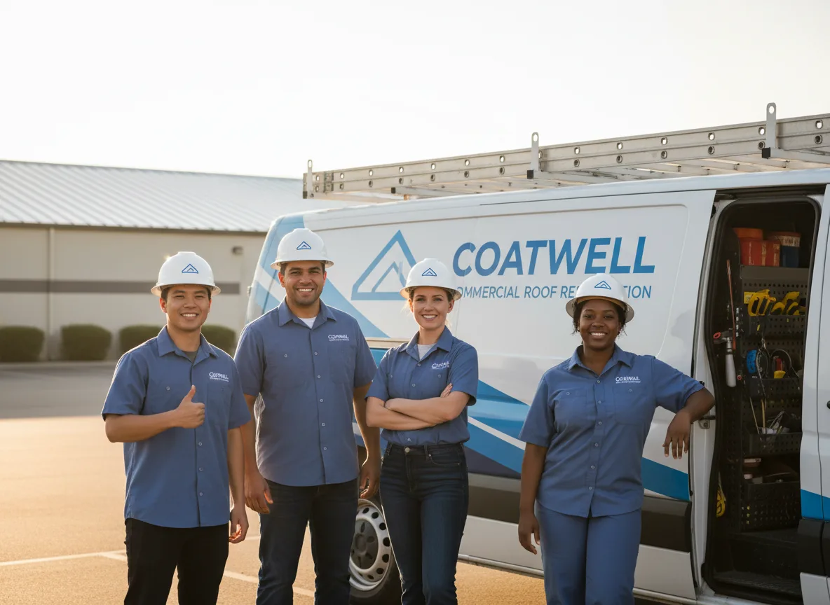 Commercial roof coating company in Kinderhook, IL